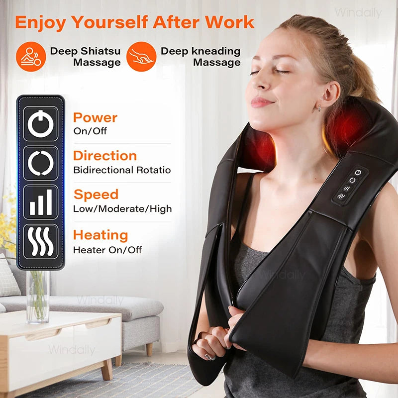 SoothFlow - 3 in 1 Heated Body Massager