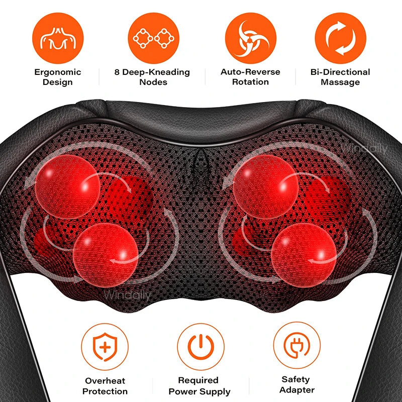 SoothFlow - 3 in 1 Heated Body Massager
