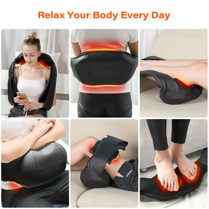 SoothFlow - 3 in 1 Heated Body Massager